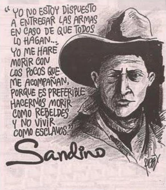 César Falcón y el Reposo de Sandino